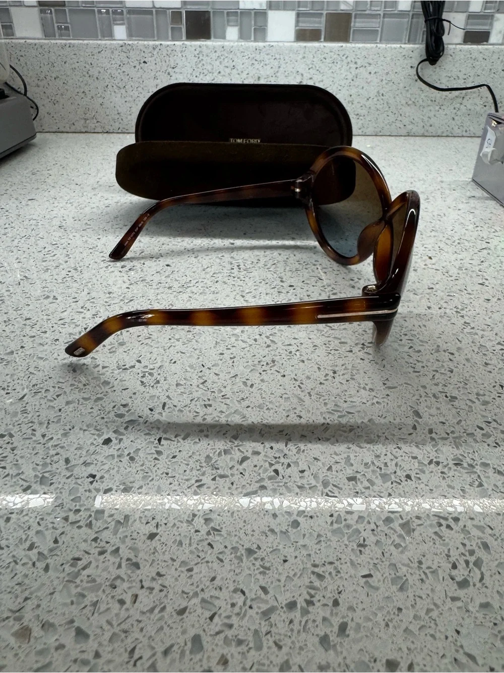 Tom Ford Women’s Tortoiseshell Infinity Sunglasses - Brown Gradient